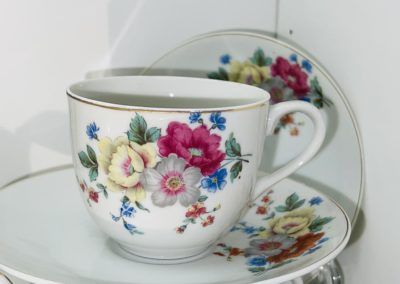 Vintage Kaffeeservice floral